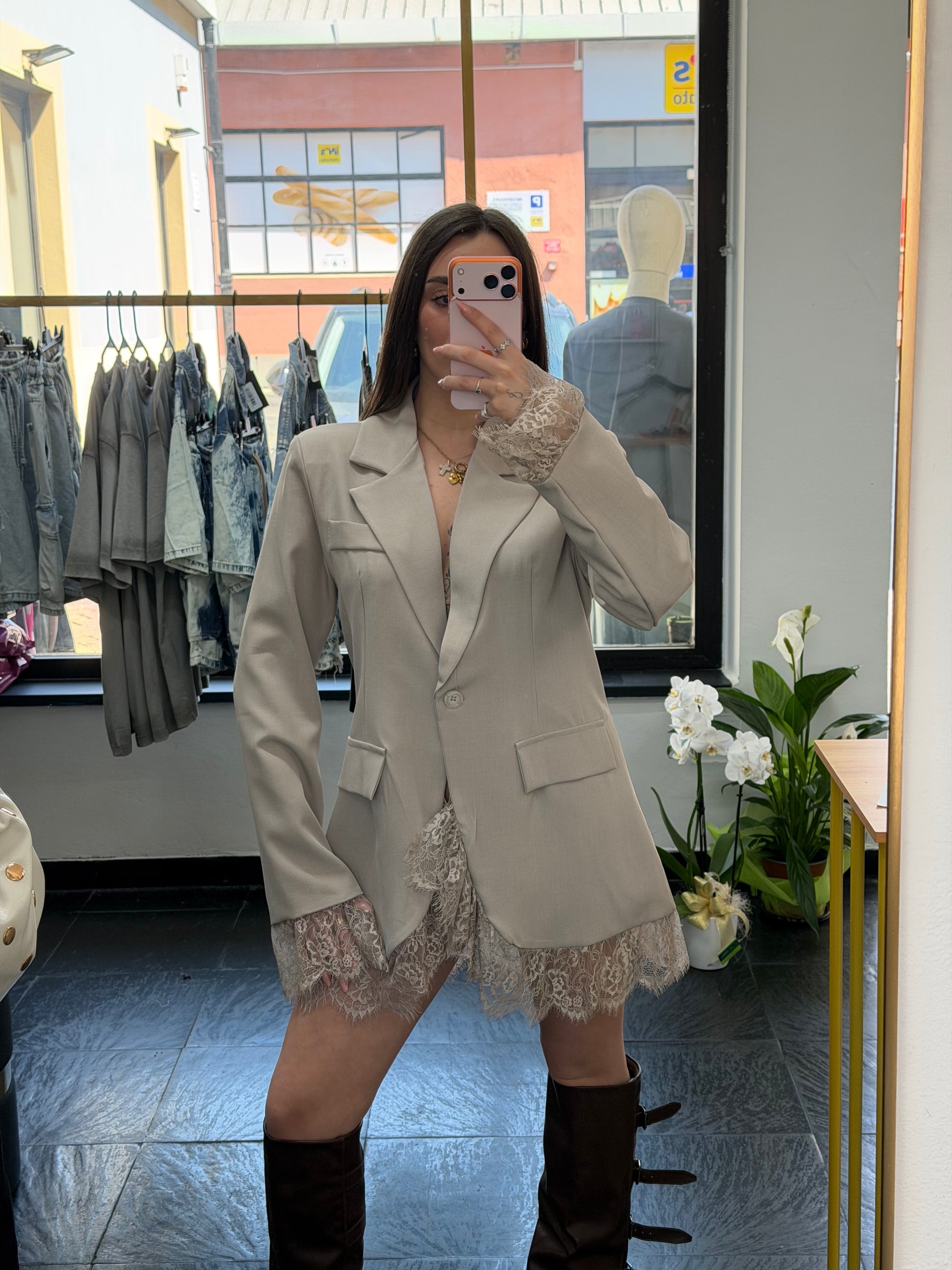 Blazer Pizzo- JadeShop