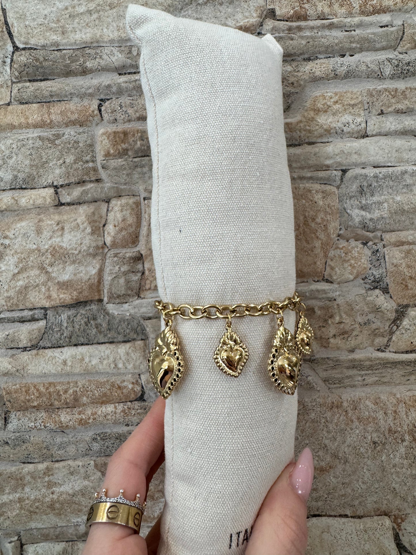 Bracciale cuore sacro- JadeShop