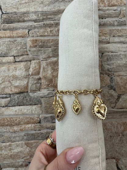 Bracciale cuore sacro- JadeShop