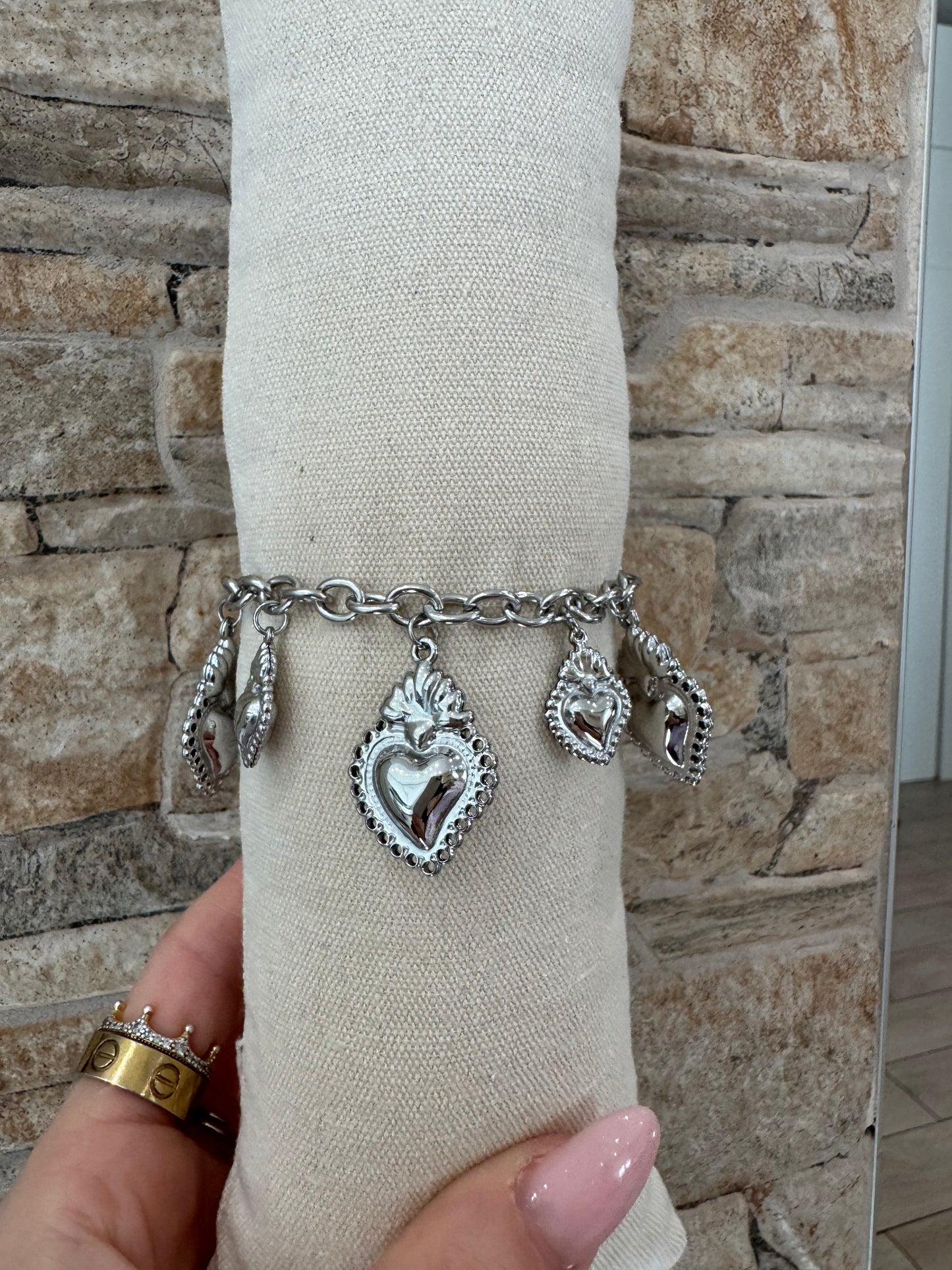 Bracciale cuore sacro- JadeShop