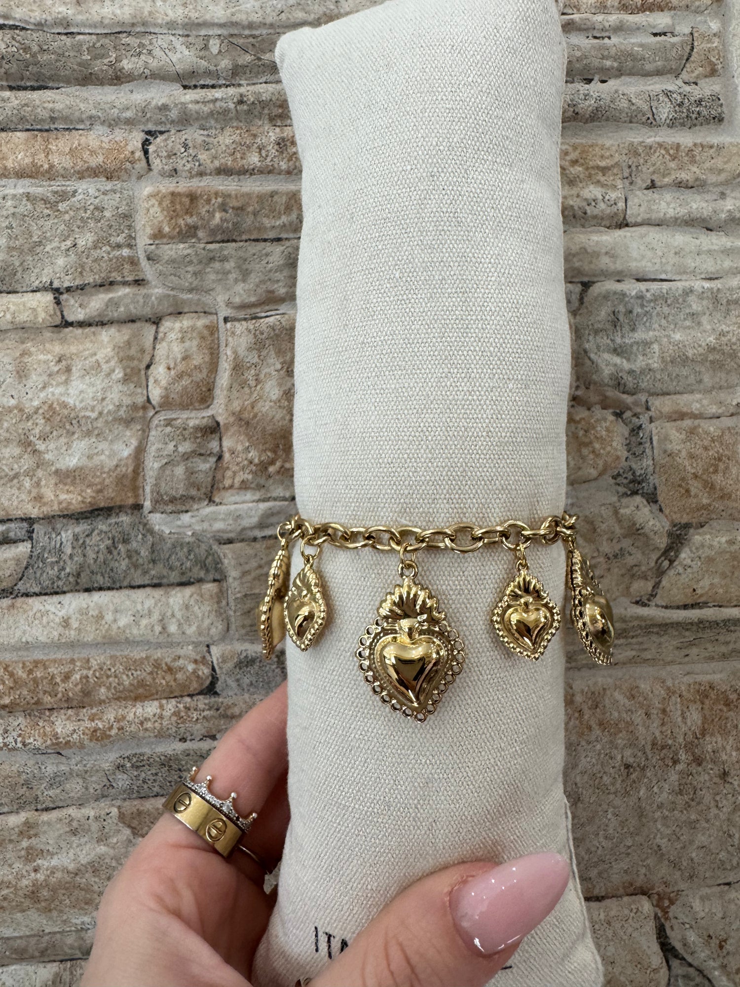 Bracciale cuore sacro- JadeShop