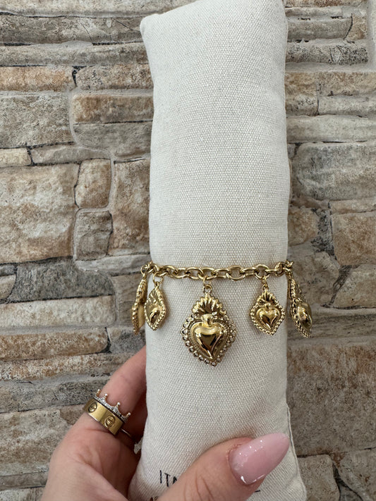 Bracciale cuore sacro- JadeShop