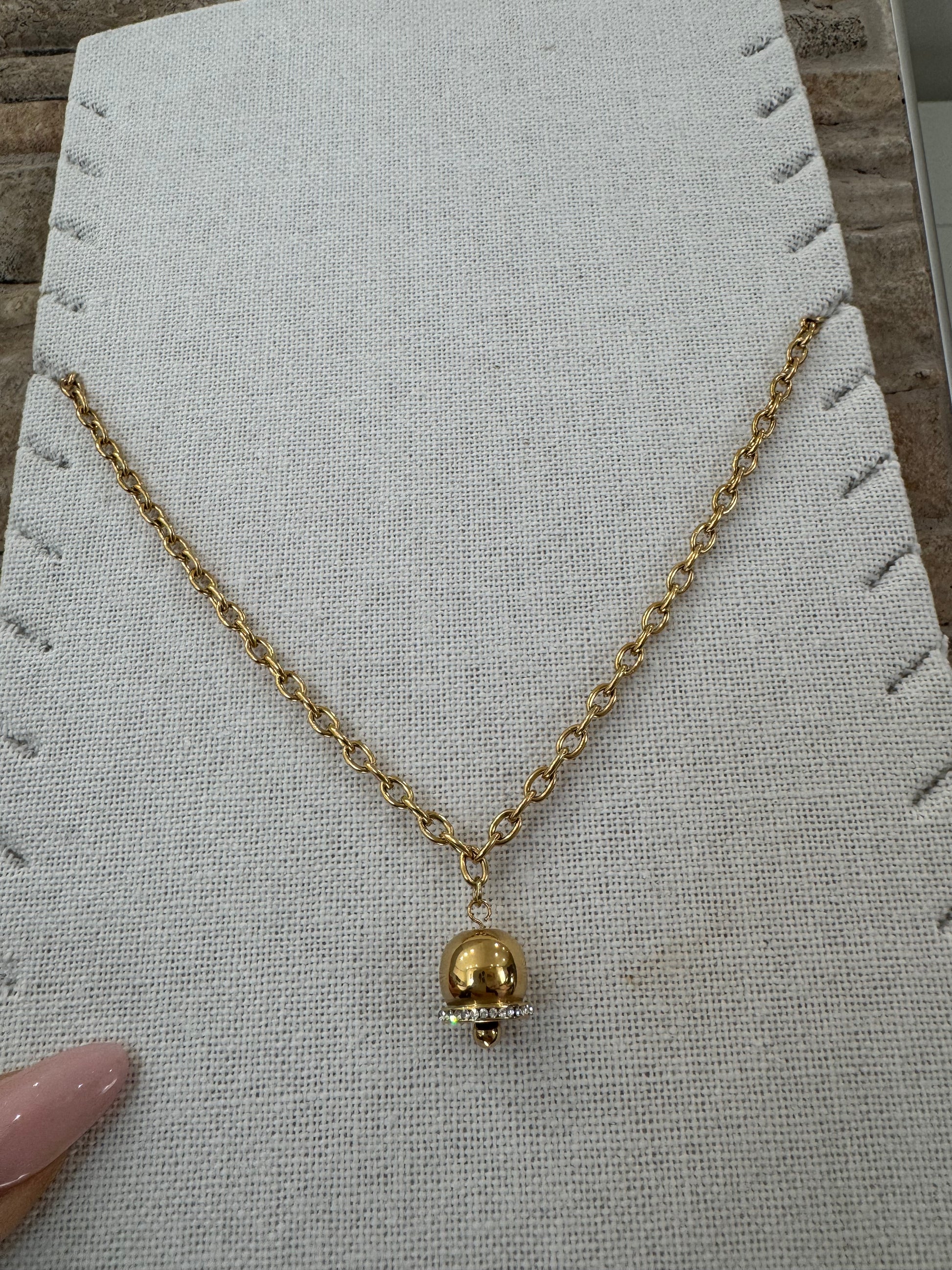 Collana campanellina- JadeShop