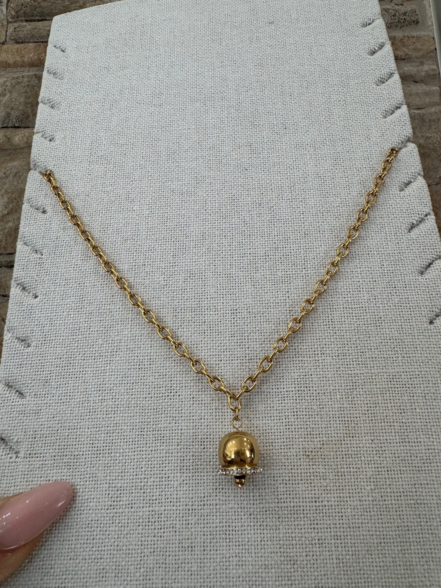 Collana campanellina- JadeShop