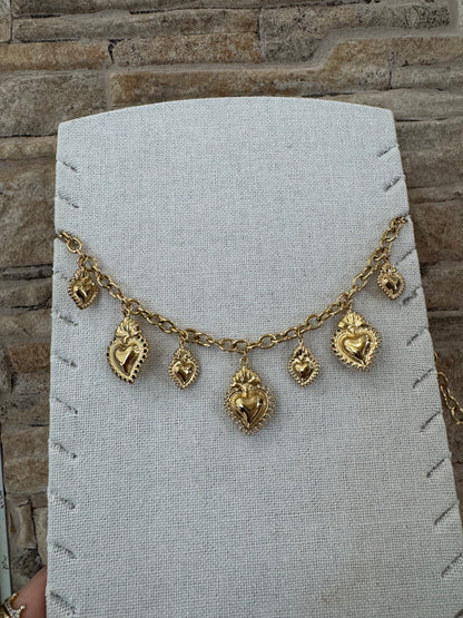 Collana cuore sacro- JadeShop