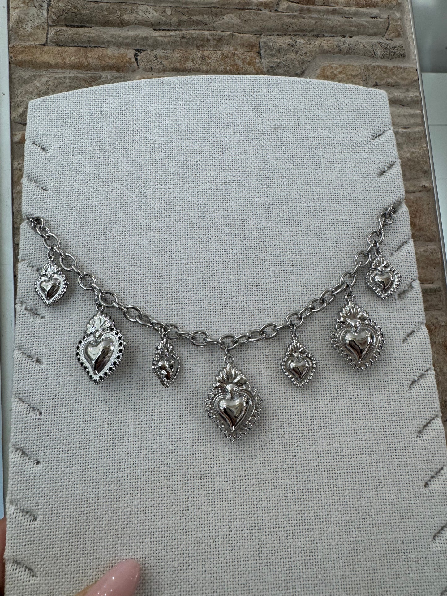 Collana cuore sacro- JadeShop