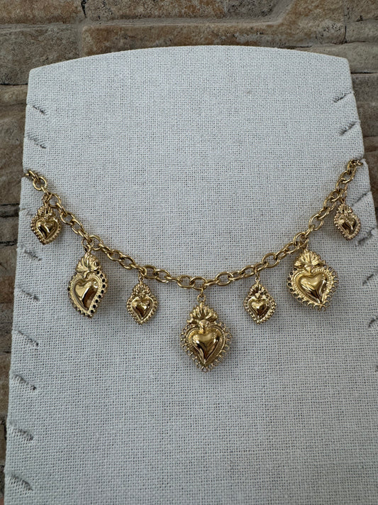 Collana cuore sacro- JadeShop