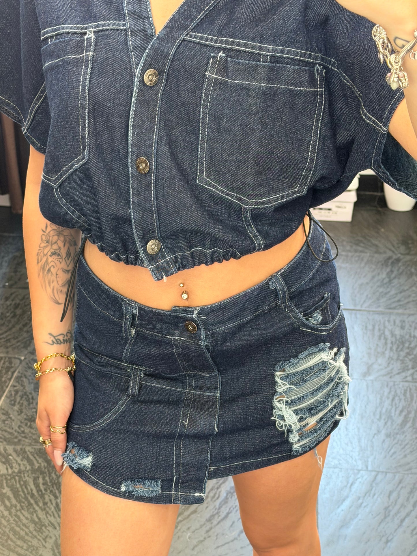 Coordinato Bluejeans- JadeShop