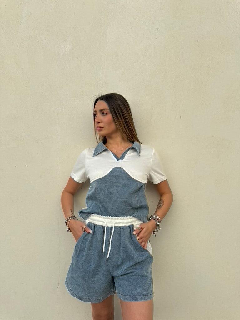 Coordinato Denim- JadeShop