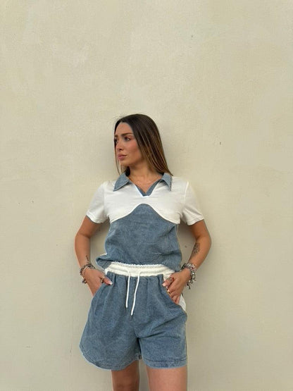 Coordinato Denim- JadeShop