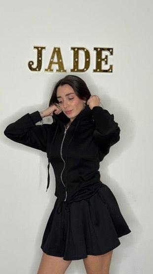 Coordinato Sibil nero- JadeShop