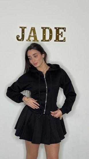 Coordinato Sibil nero- JadeShop