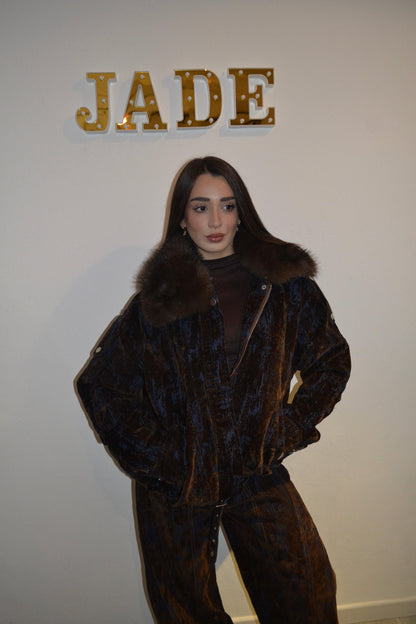 Giacca Shilla chocolate- JadeShop