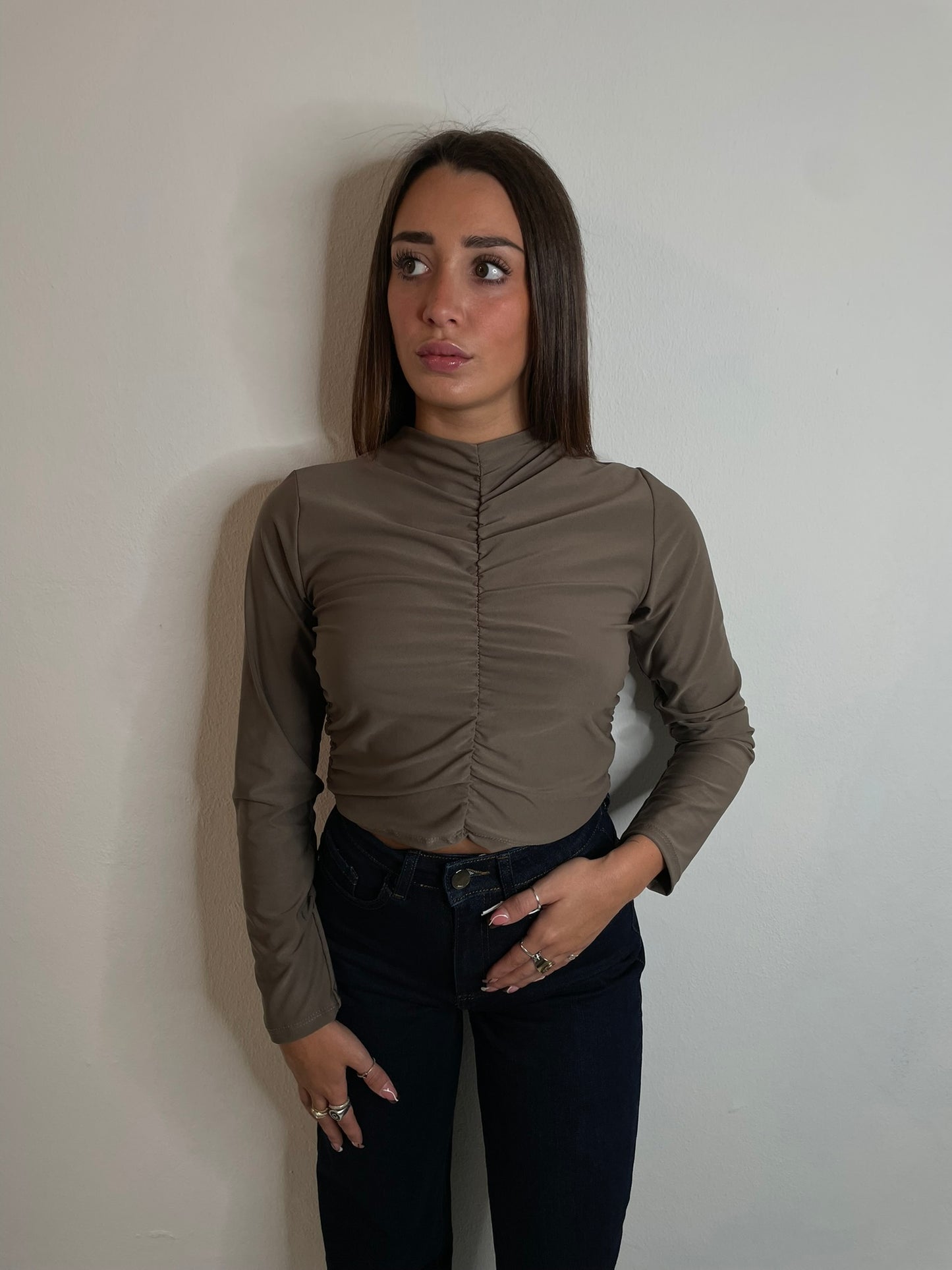 Maglia Drapery- JadeShop