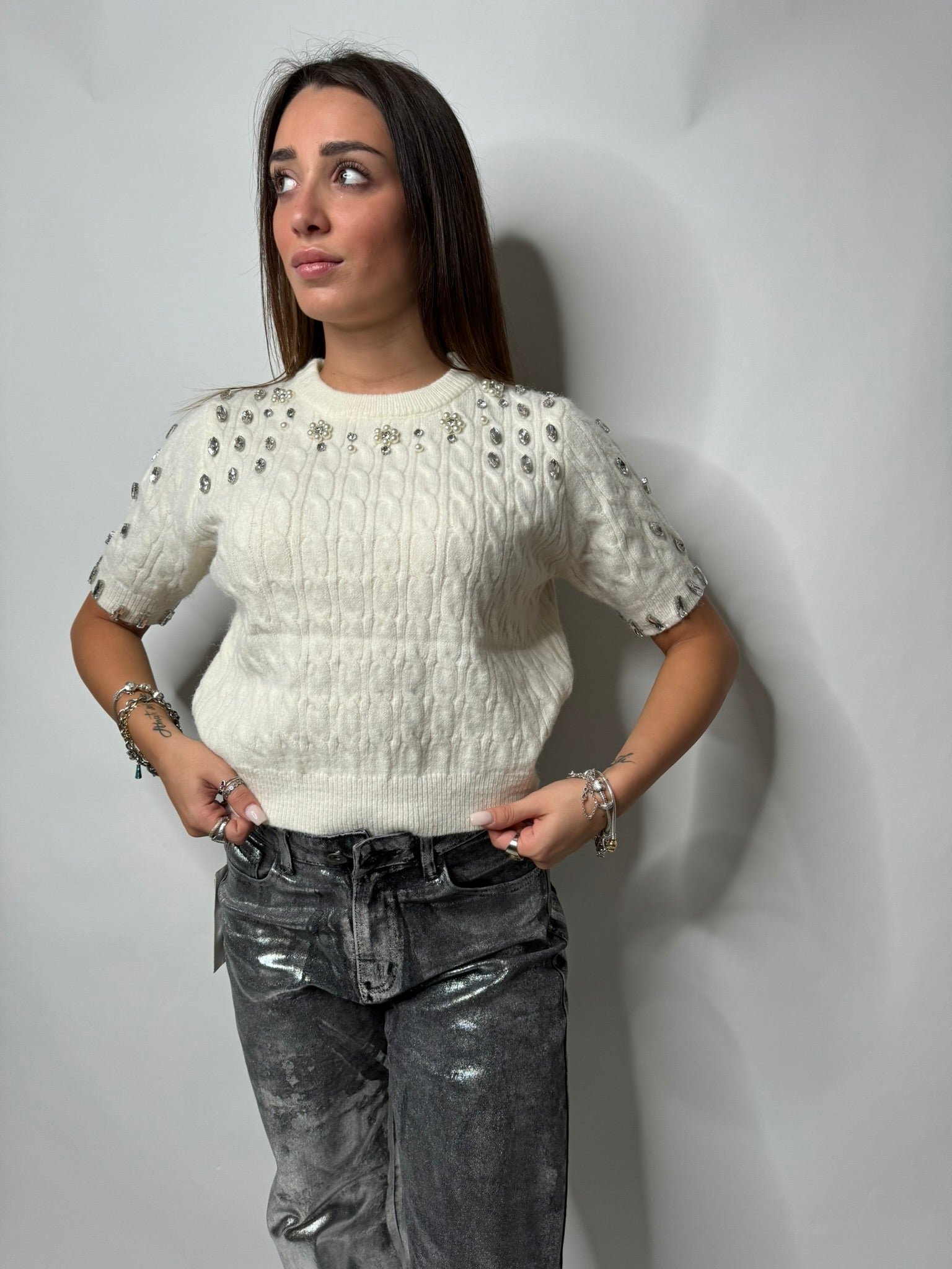 Maglione Diamonds- JadeShop
