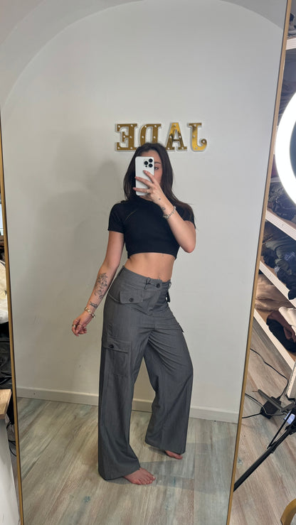 Pant Basic Grey- JadeShop