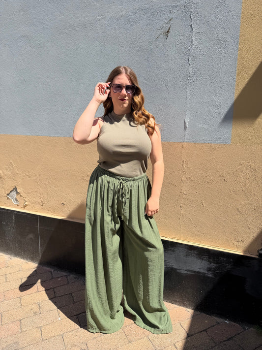 Pantalone Curvy Xanthe- JadeShop