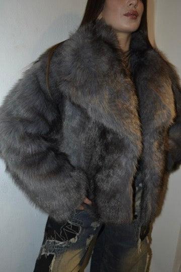 Pelliccia Grey- JadeShop