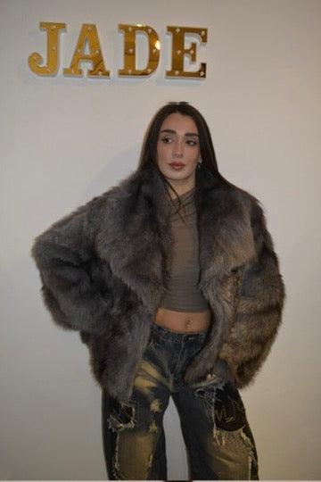 Pelliccia Grey- JadeShop