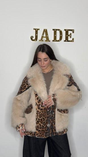 Pelliccia Leopard- JadeShop