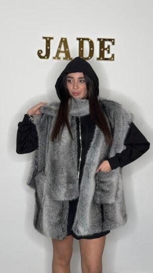 Smanicato pelliccia- JadeShop