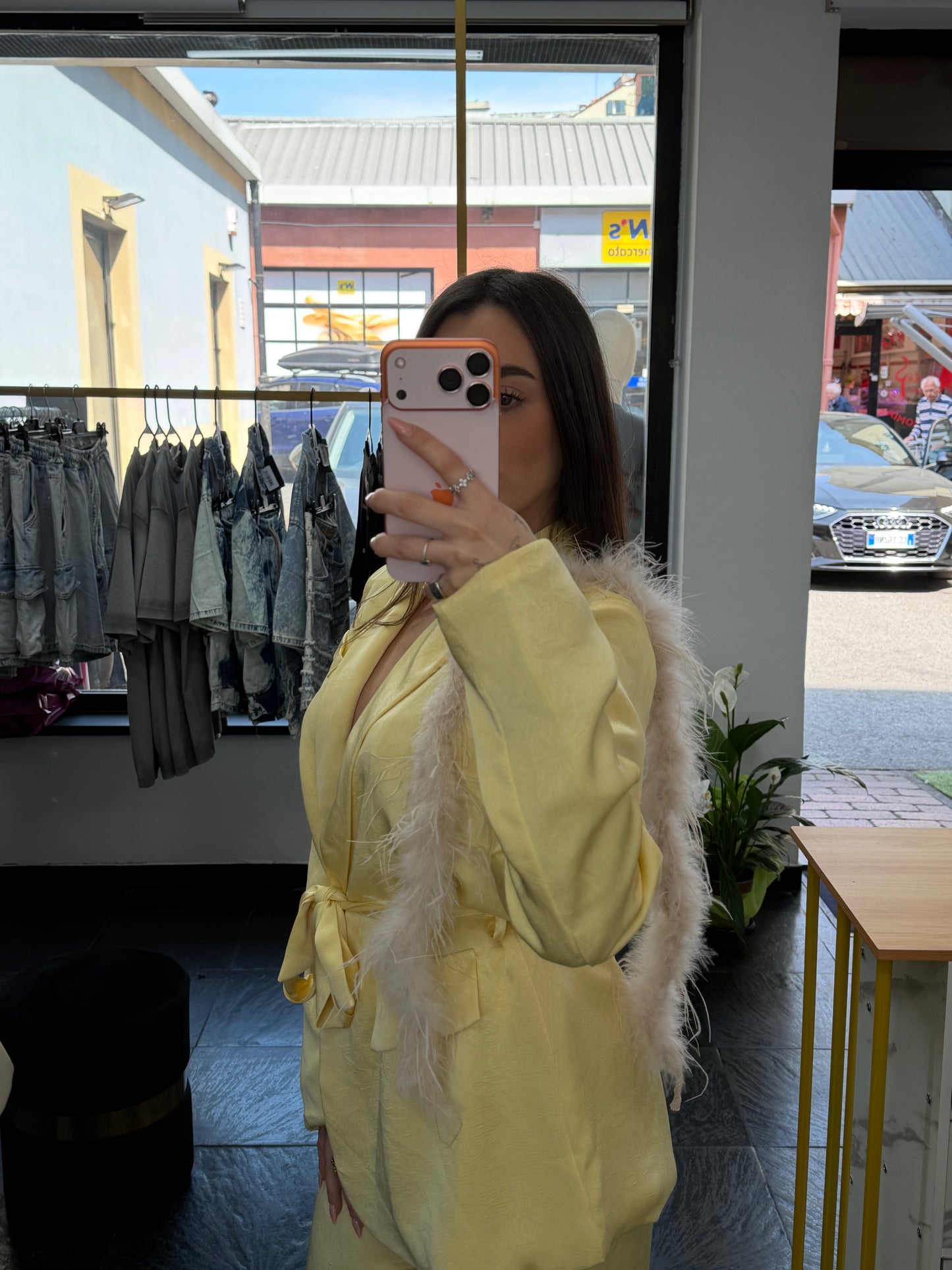Tailleur Plume- JadeShop